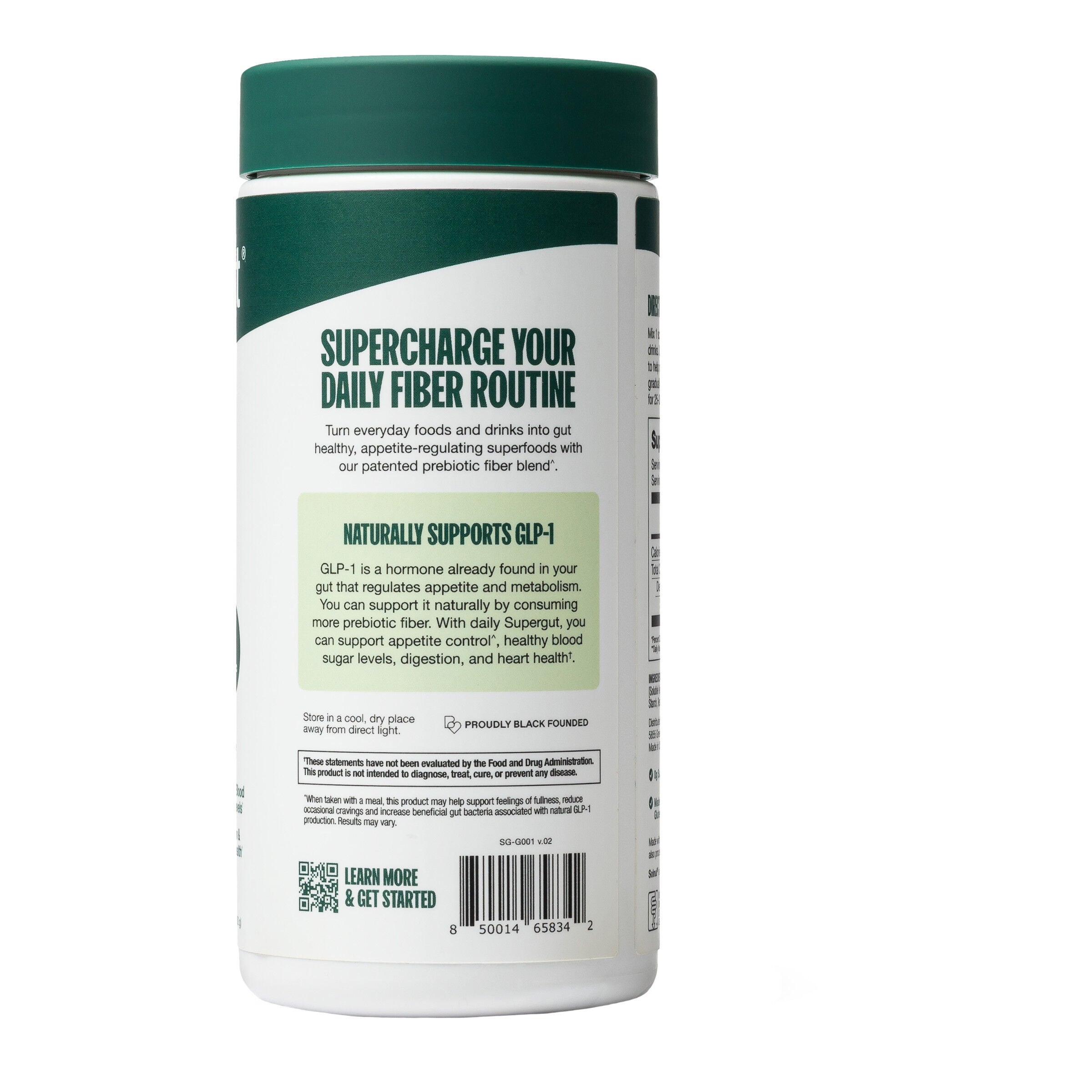 GLP-1 Daily Support Prebiotic Fiber - Unflavored (20 Servings)